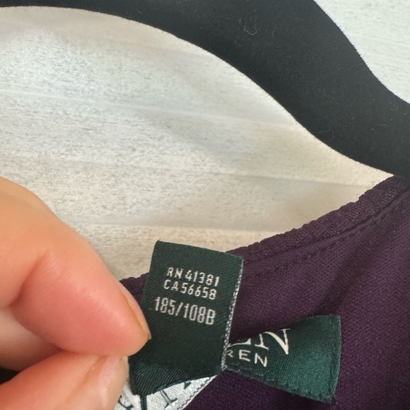 Beautiful Lauren Ralph Lauren Tweed Plum Dress. - Picture 7 of 7